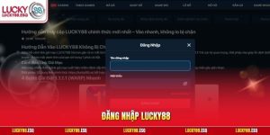 Đăng Nhập Lucky88