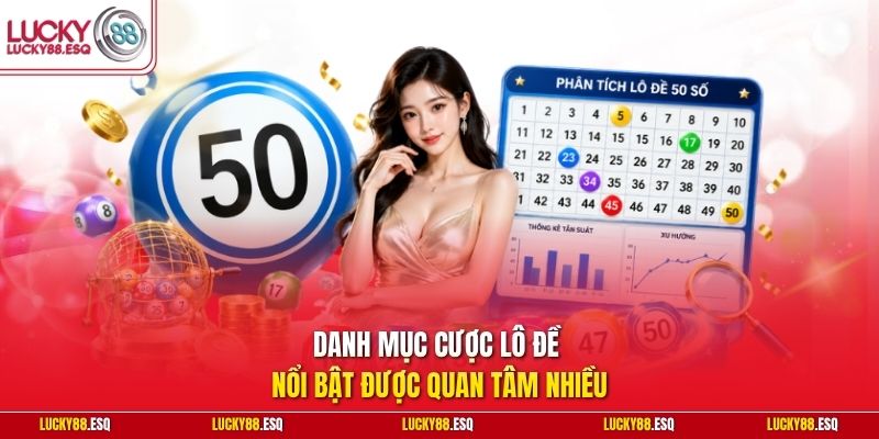 Danh mục cược lô đề nổi bật được quan tâm nhiều