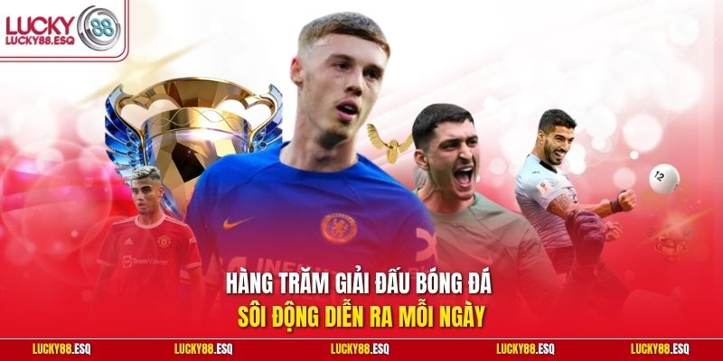 Hàng trăm giải đấu bóng đá sôi động diễn ra mỗi ngày