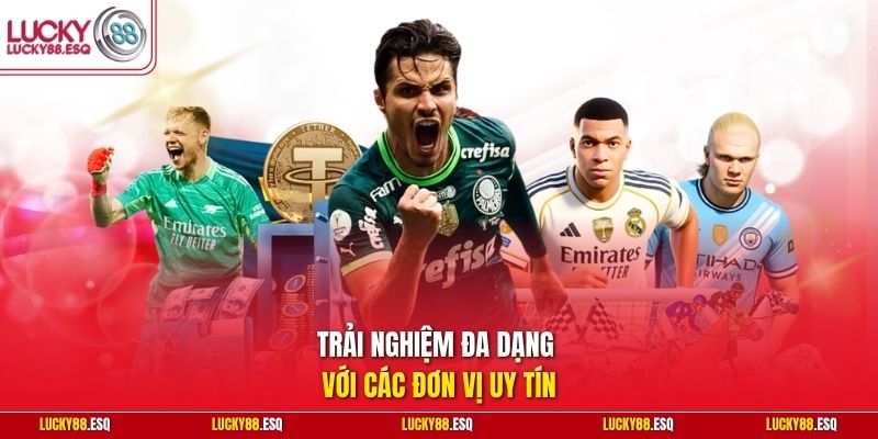 Trải nghiệm đa dạng với các đơn vị uy tín